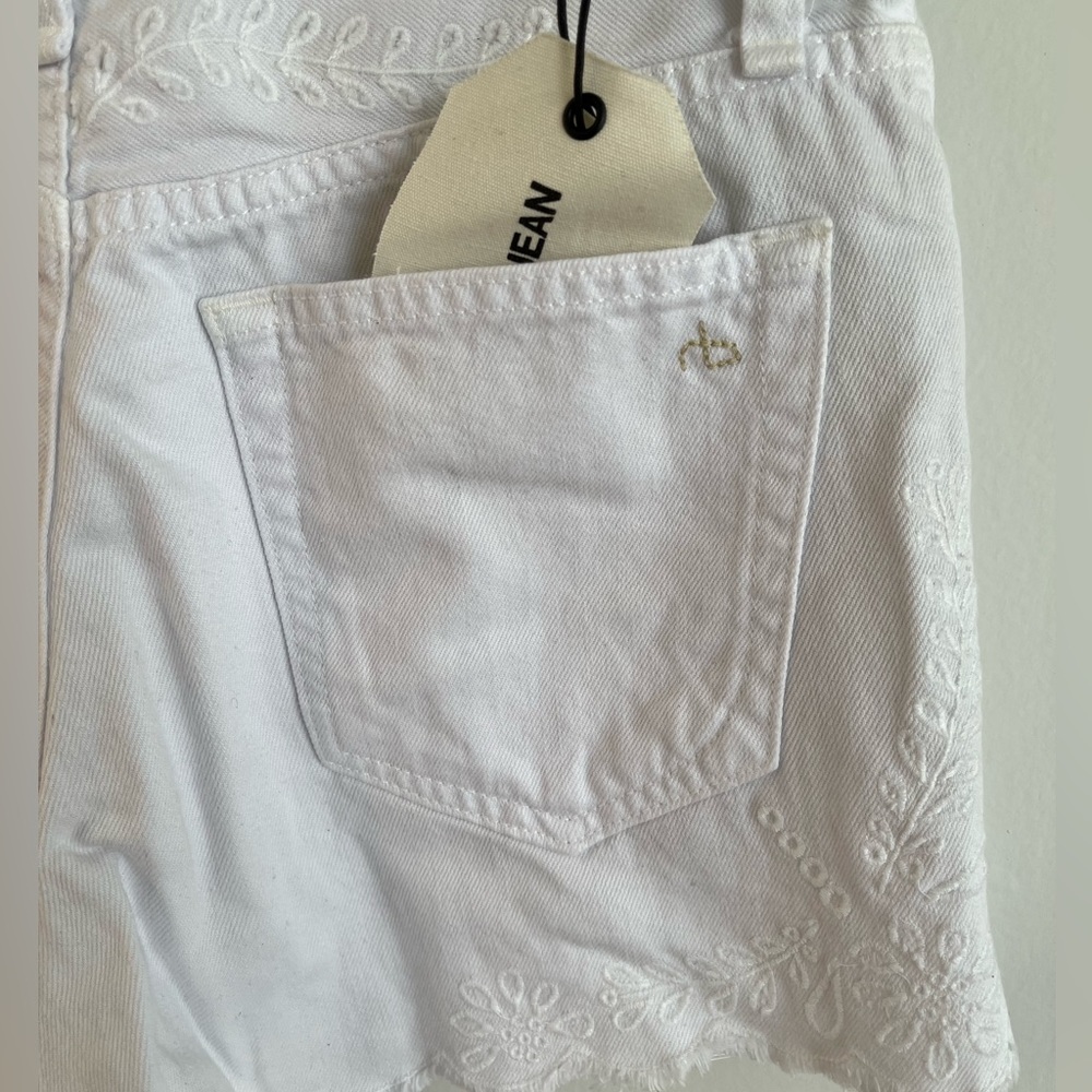 Rag & Bone White Embroidered Justine Shorts - various sizes - Picture 4 of 12